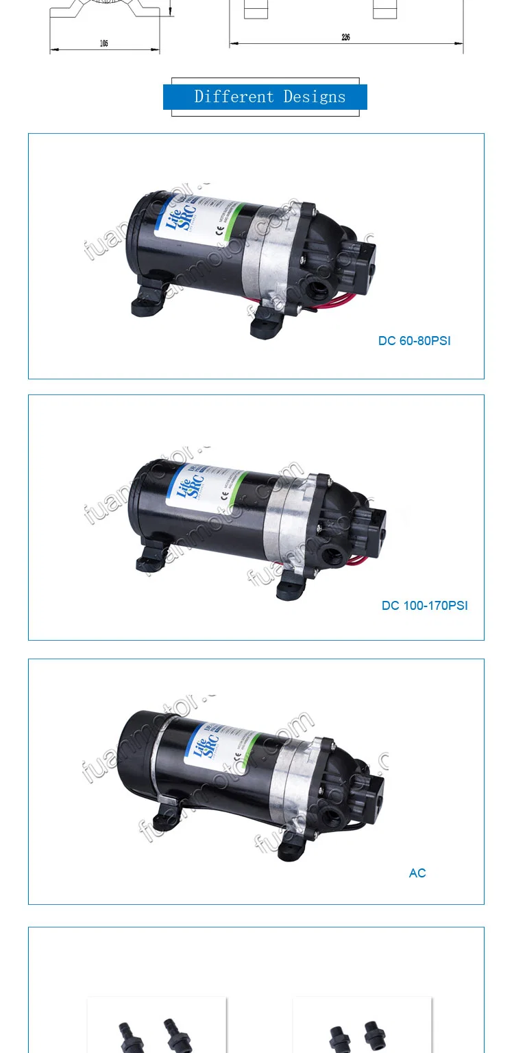 110VAC - 230VAC High Pressure Washing Pump Automatic Spraying Pump