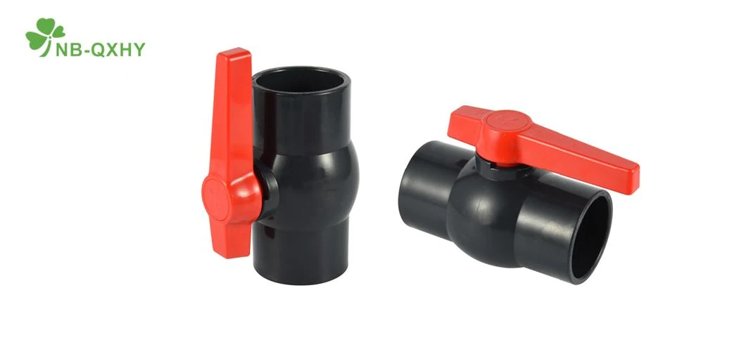 Customize UPVC Compact Ball Valve with Multiple Style Handles