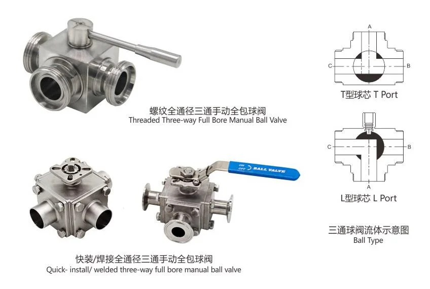 Electric Three Way Stainless Steel Ball Valve with Electric Acatuator