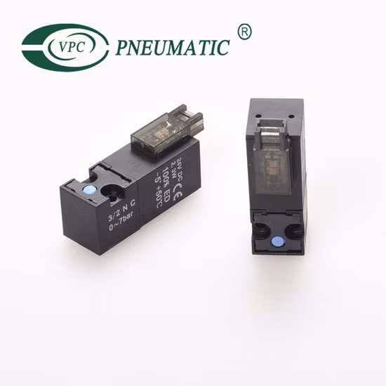 10mm (15mm) DC24V 3/2 Micro Plastic Solenoid Valve for Sock Knitting Machine