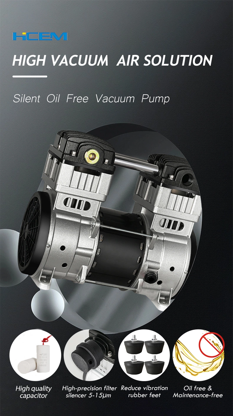 Electric Mini Air Pump Oil Free Vacuum Compressor Pump Manufacturer China